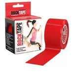 Ταινία κινησιολογίας Rocktape Κόκκινη 5cmx5m