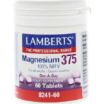 Lamberts Magnesium 375 60tabs