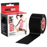 Ταινία κινησιολογίας Rocktape Μαύρη 5cmx5m